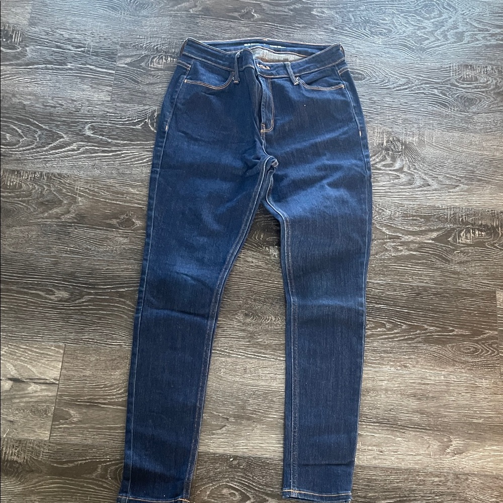 Old Navy Women's Dark Blue Skinny Jeans